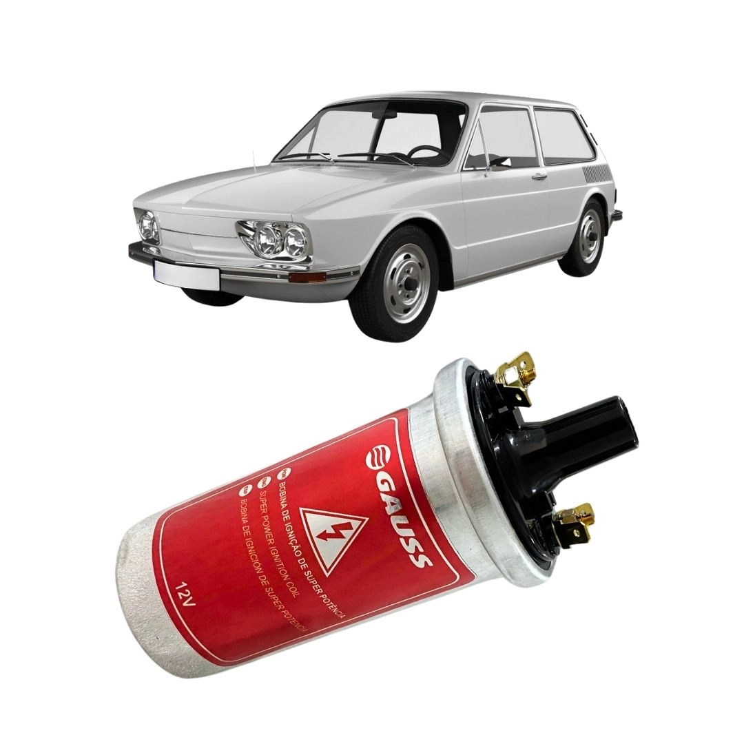 Bobina Ignição 12v Para Brasília 1300 1980 a 1981 542905115 Bobina Ignição 12v Para Brasília 1300 1980 a 1981 542905115