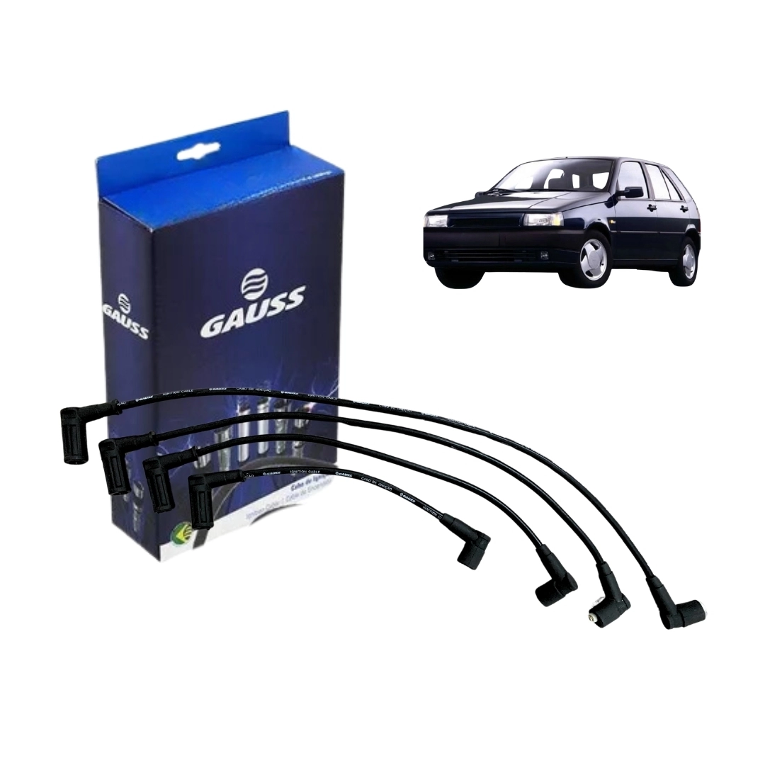 Jogo Cabo de Ignição FIAT Fiorino Uno Tipo Gauss GC5055 Jogo Cabo de Ignição FIAT Fiorino Uno Tipo Gauss GC5055