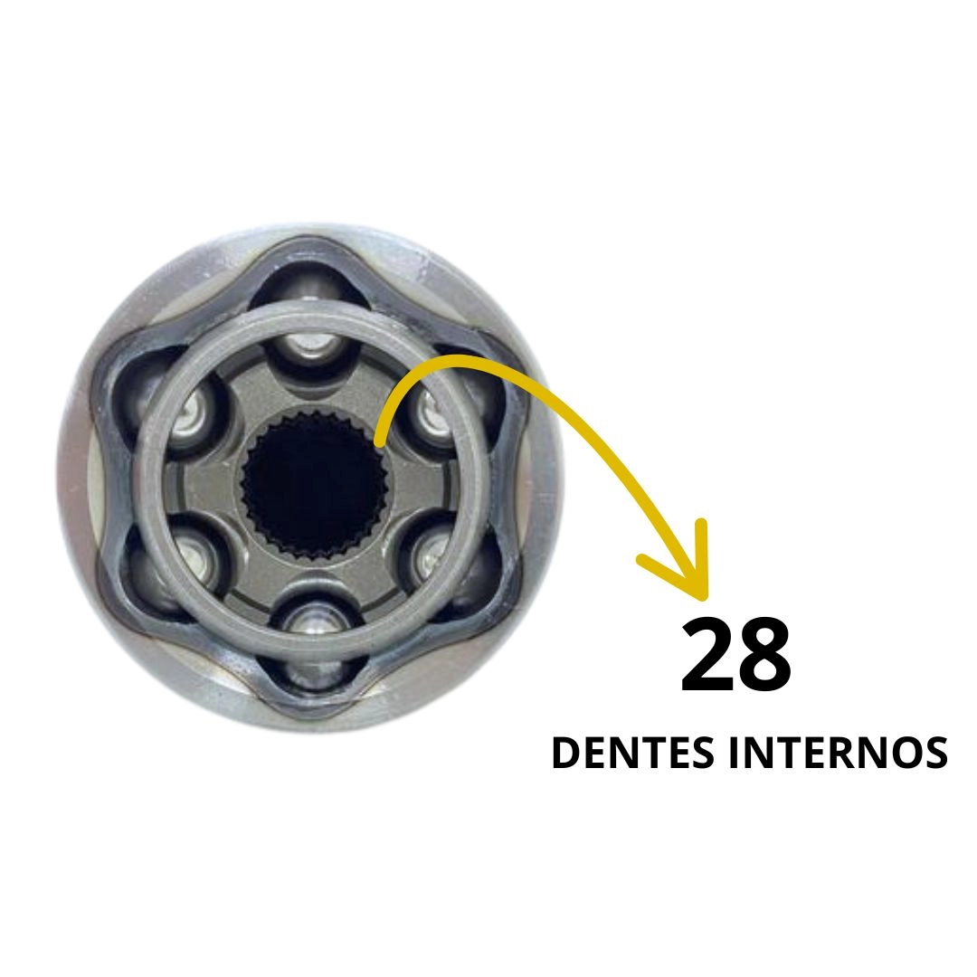 Junta Ponteira Homocinetica Para Gol 1.0 MI G2 G3 G4 22x28 Junta Ponteira Homocinetica Para Gol 1.0 MI G2 G3 G4 22x28