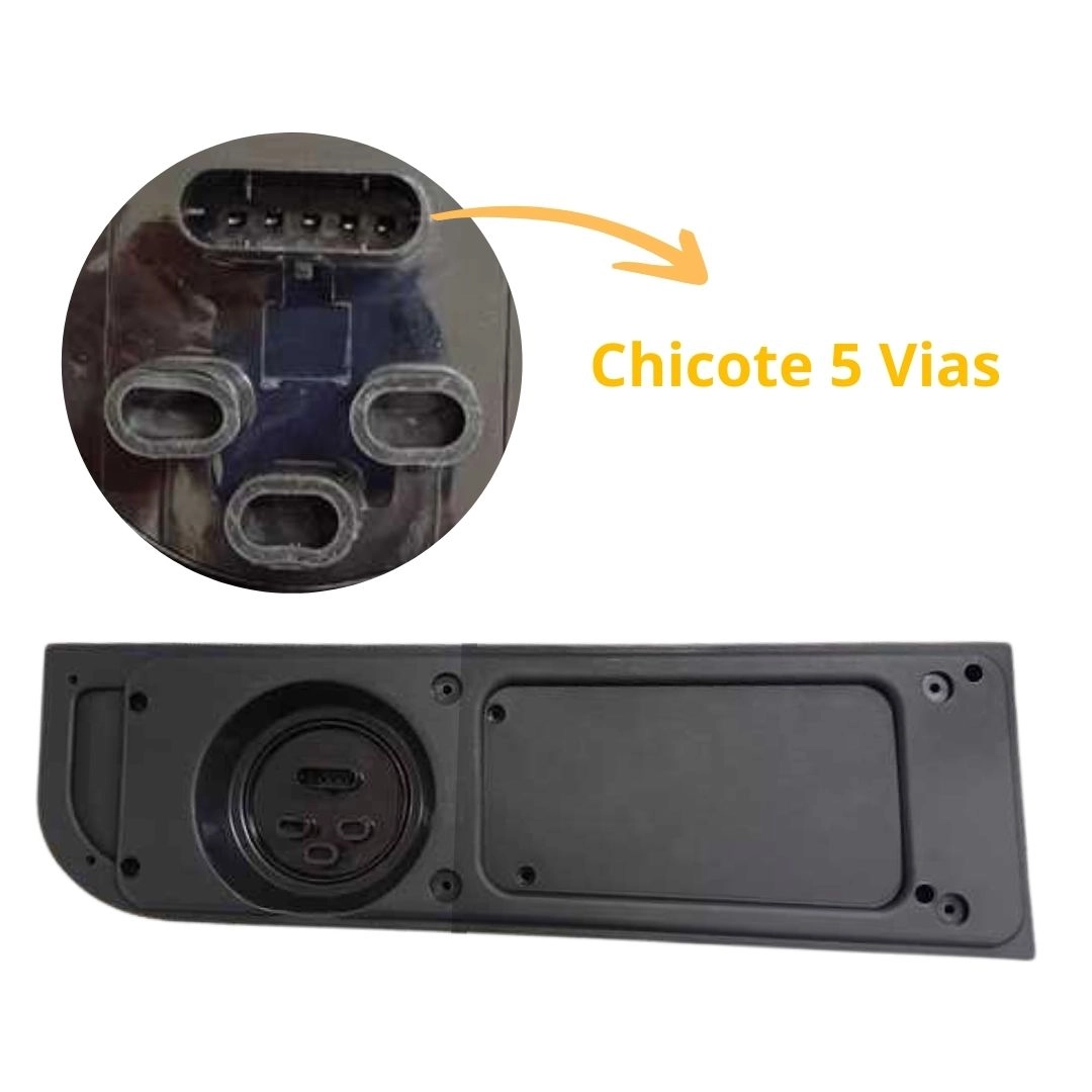 Par Lanterna Traseira Completa Carreta Randon Led Apos 2013 Par Lanterna Traseira Completa Carreta Randon Led Apos 2013