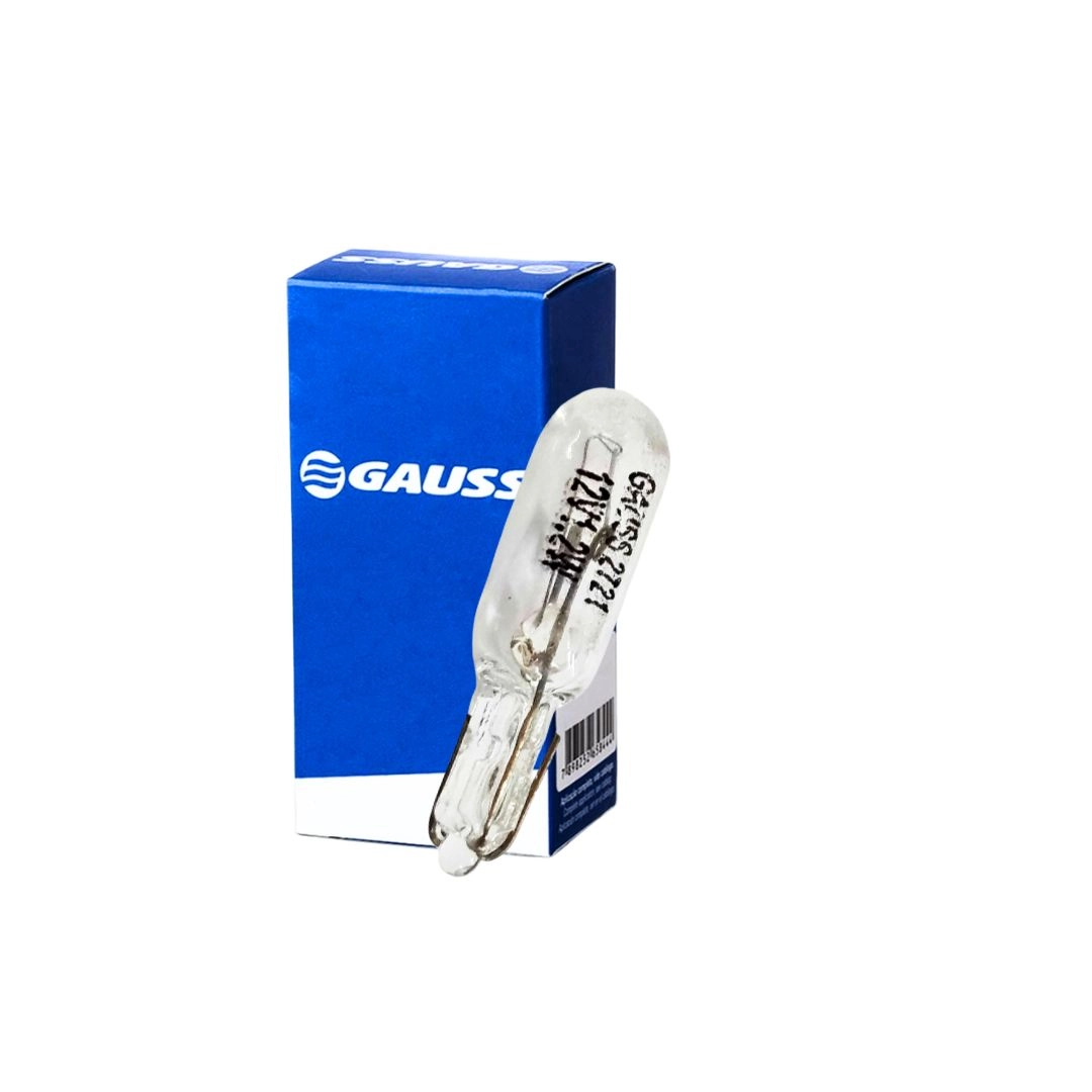 Lâmpada Para Painel Carro Esmagada Pinguinho T5 12v