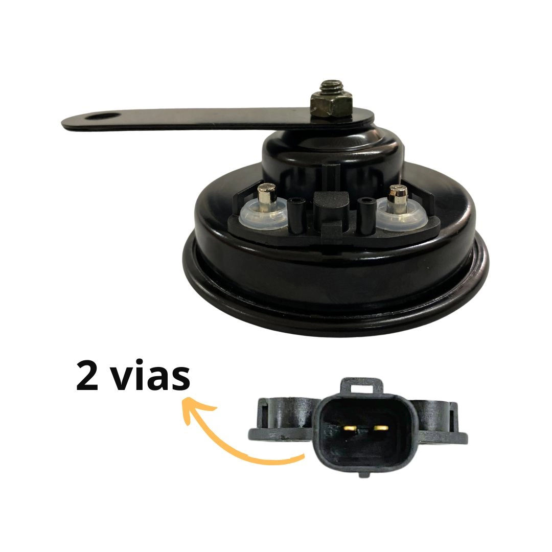 Buzina Bibi Disco Para Chery Face QQ Cielo Celer S-18 Hella Buzina Bibi Disco Para Chery Face QQ Cielo Celer S-18 Hella