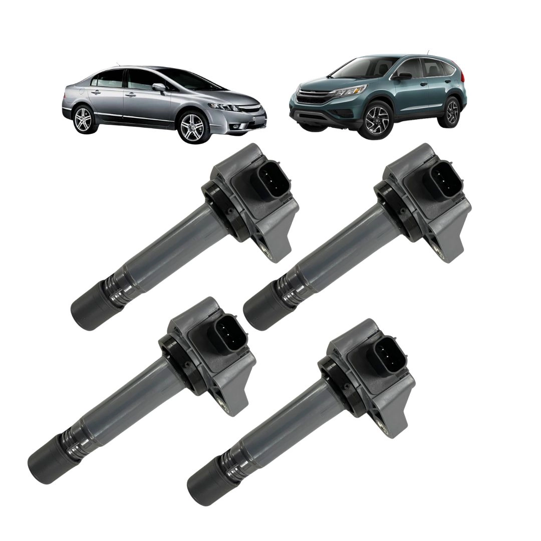 Kit 4 Bobina Ignição Para Honda New Civic 1.8 CR-V 2.0 Hella Kit 4 Bobina Ignição Para Honda New Civic 1.8 CR-V 2.0 Hella