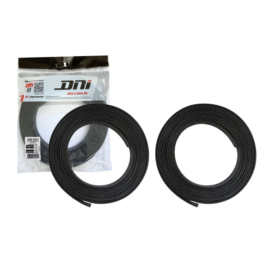 Par Malha Nautica Expansiva 3mm 5 metros Anti Chama DNI 5051 Par Malha Nautica Expansiva 3mm 5 metros Anti Chama DNI 5051