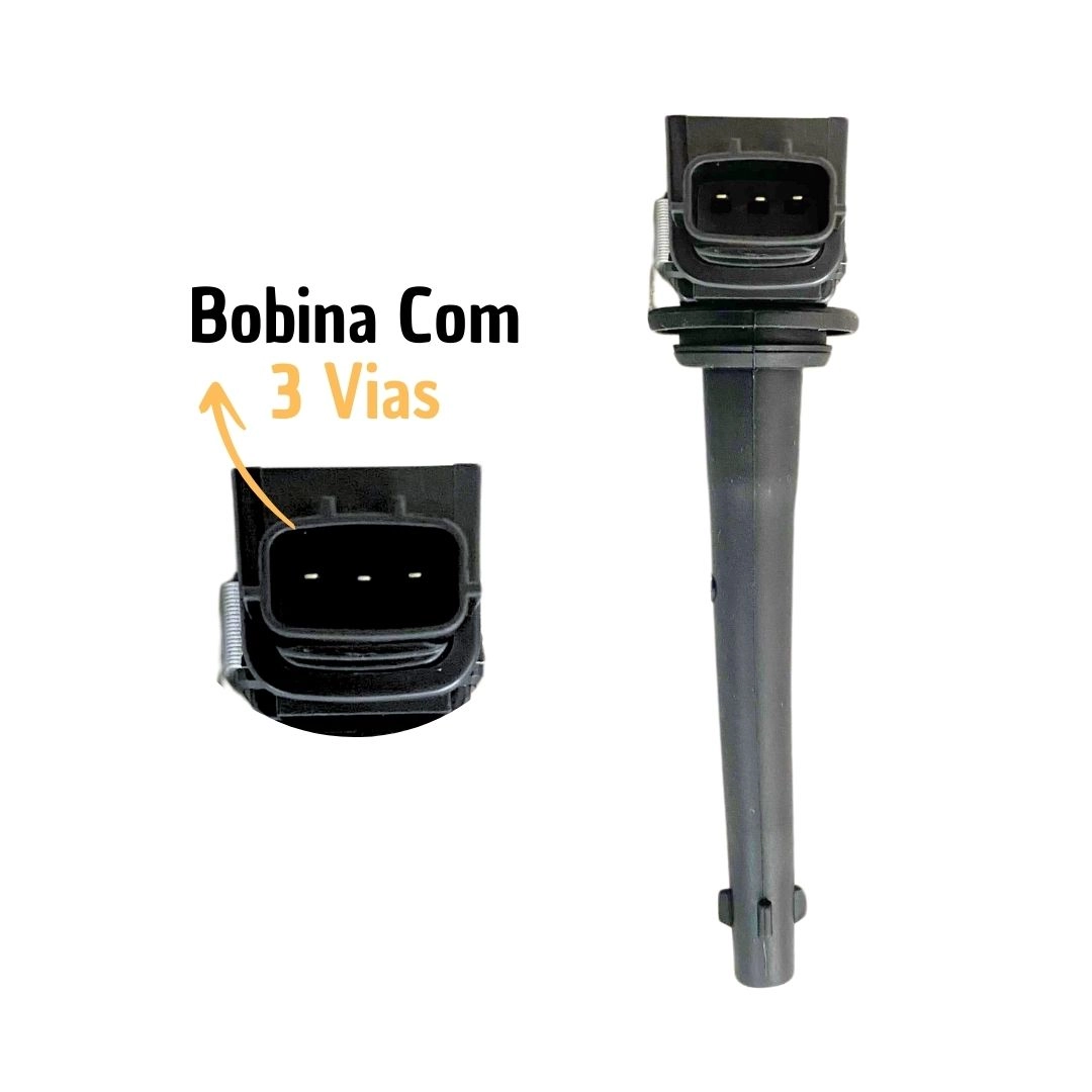 Bobina de Ignição Para Tiida 1.8 16v 2007 a 2009 Hella Bobina de Ignição Para Tiida 1.8 16v 2007 a 2009 Hella