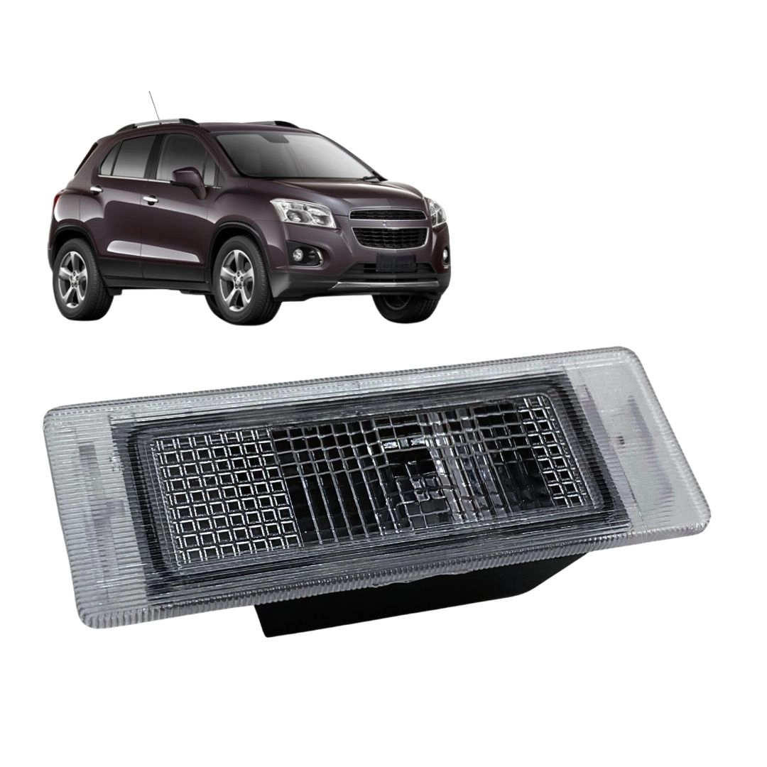 Lanterna Luz de Placa Para GM Nova Tracker 14 a 15 Com Soquete