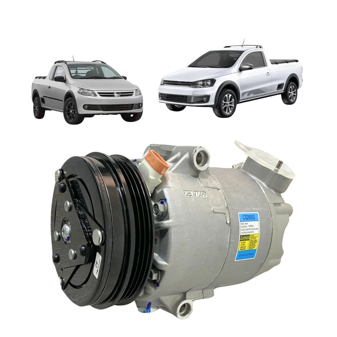 Compressor Ar Condicionado Para VW Saveiro 1.6 2009 a 2015