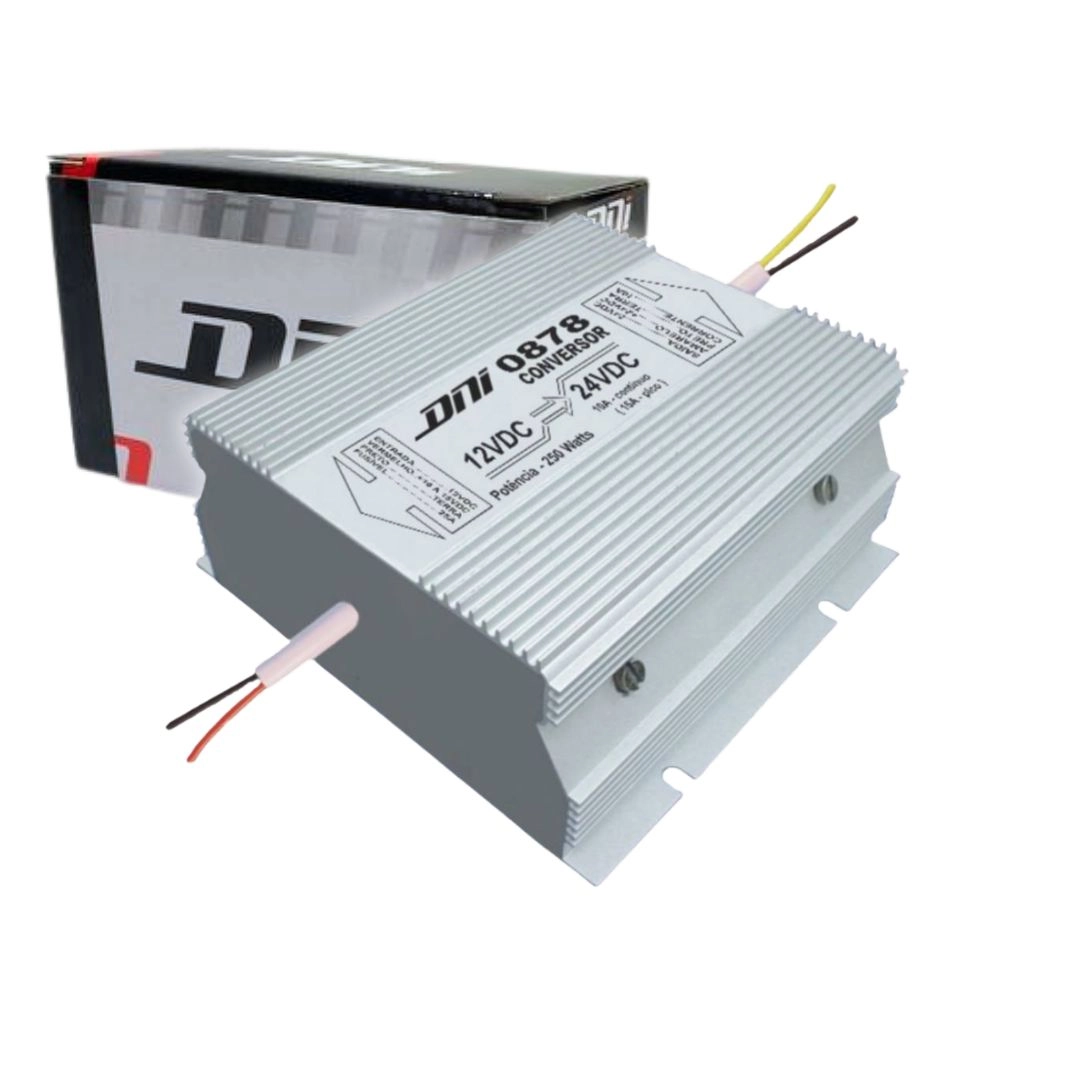 Conversor Elevador de Tensão de 12V para 24V 250W Inversor