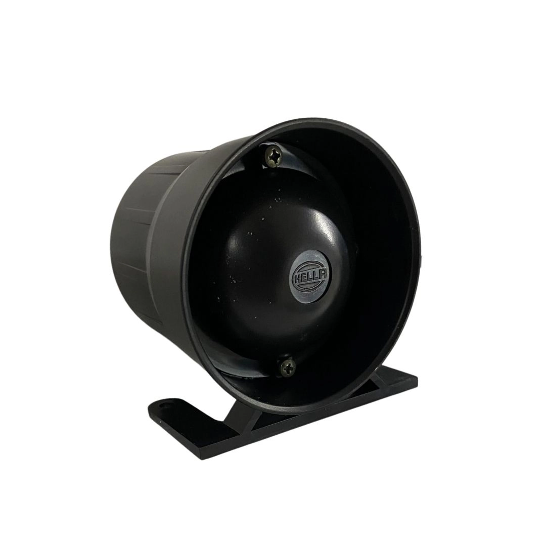 Alarme Sirene Intermitente Marcha Ré Bivolt 12v 24v Hella