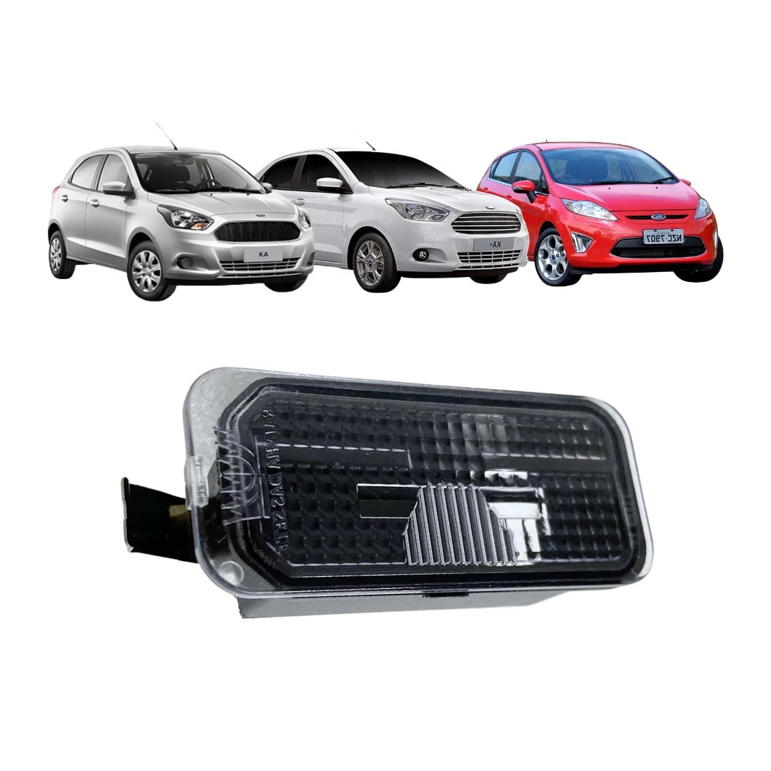 Lanterna de Placa Para Ford KA EcoSport 2014 a 2021 12V Lanterna de Placa Para Ford KA EcoSport 2014 a 2021 12V