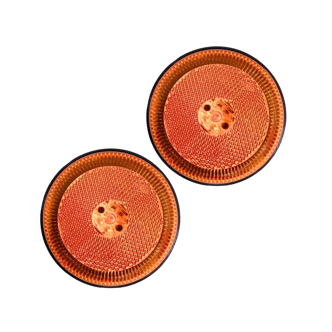 Par Lanterna Lateral LED Amarela VW Meteor IAM 85053006