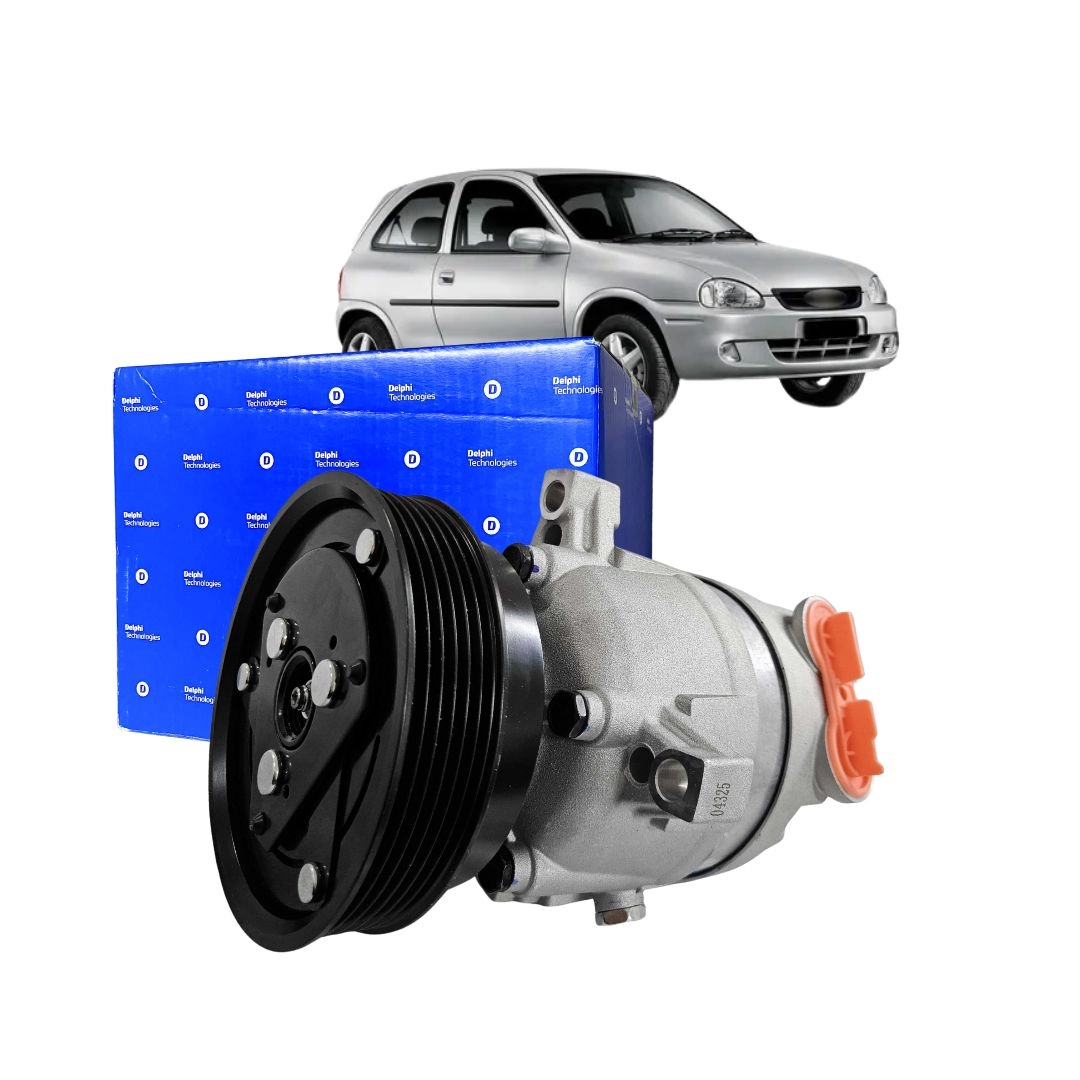 Compressor Ar Para GM Corsa Corsa Wind 1.0 1.4 1.6 1994 a 1998 Delphi CS20286
