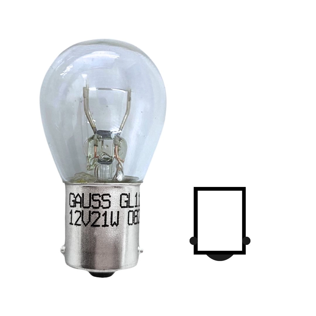 Lâmpada 1 polo 12v Miniatura Caixa Com 50 Unidades GL1141
