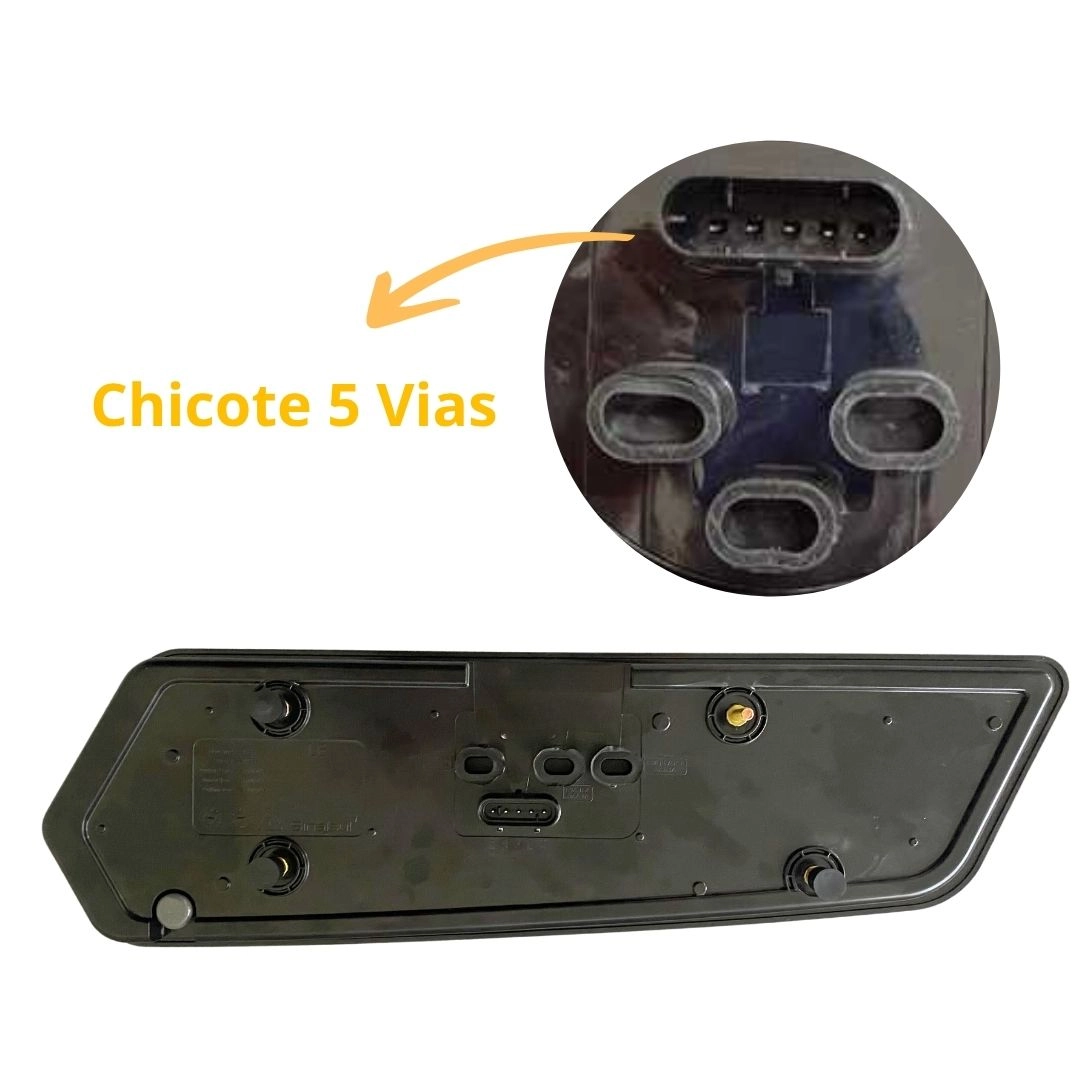 Lanterna Traseira Multi Vision Led 24V Seta Sequencial LE