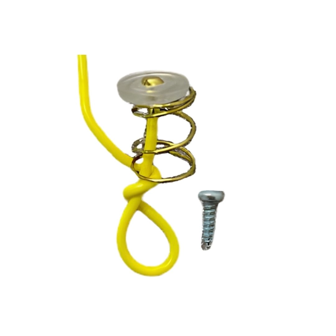 Lanterna Bojuda Foguinho Maria Cromada Amarelo Para Caminhão Carreta Reboque