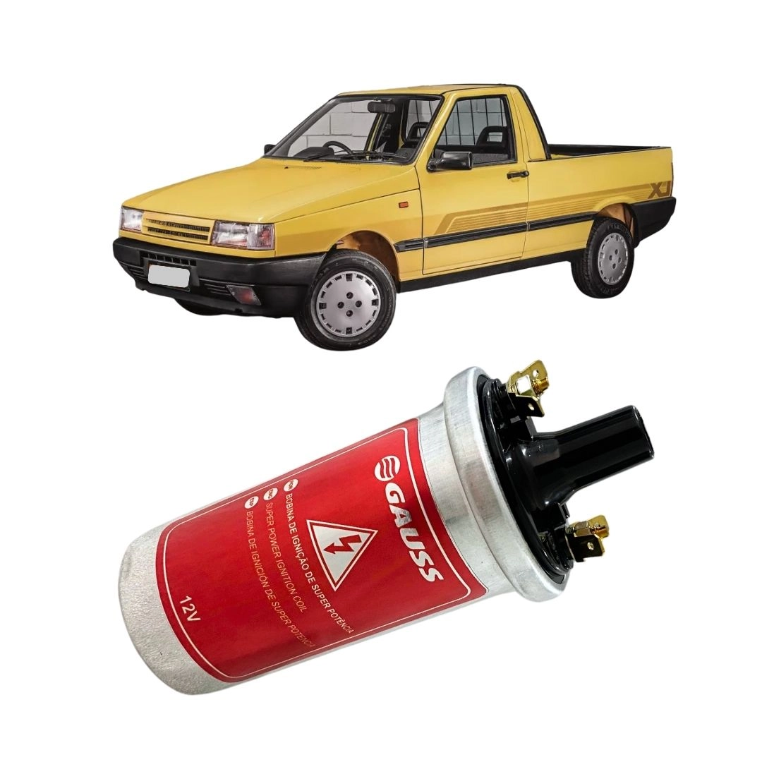 Bobina Ignição 12v Para Fiat Fiorino 1.3 81 a 93 0221119021