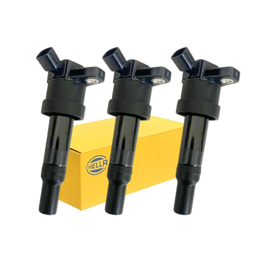 Kit 3 Bobina Ignição Hella Para HB20 Picanto