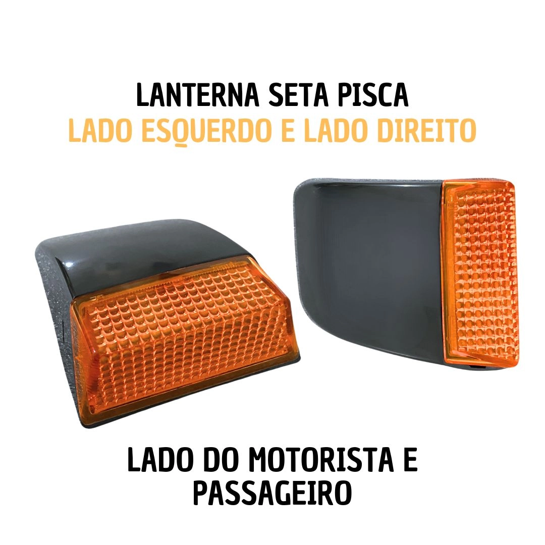 Kit Lanterna Pisca Seta ParaVolvo FH FM 2004 Âmbar Kit Lanterna Pisca Seta ParaVolvo FH FM 2004 Âmbar
