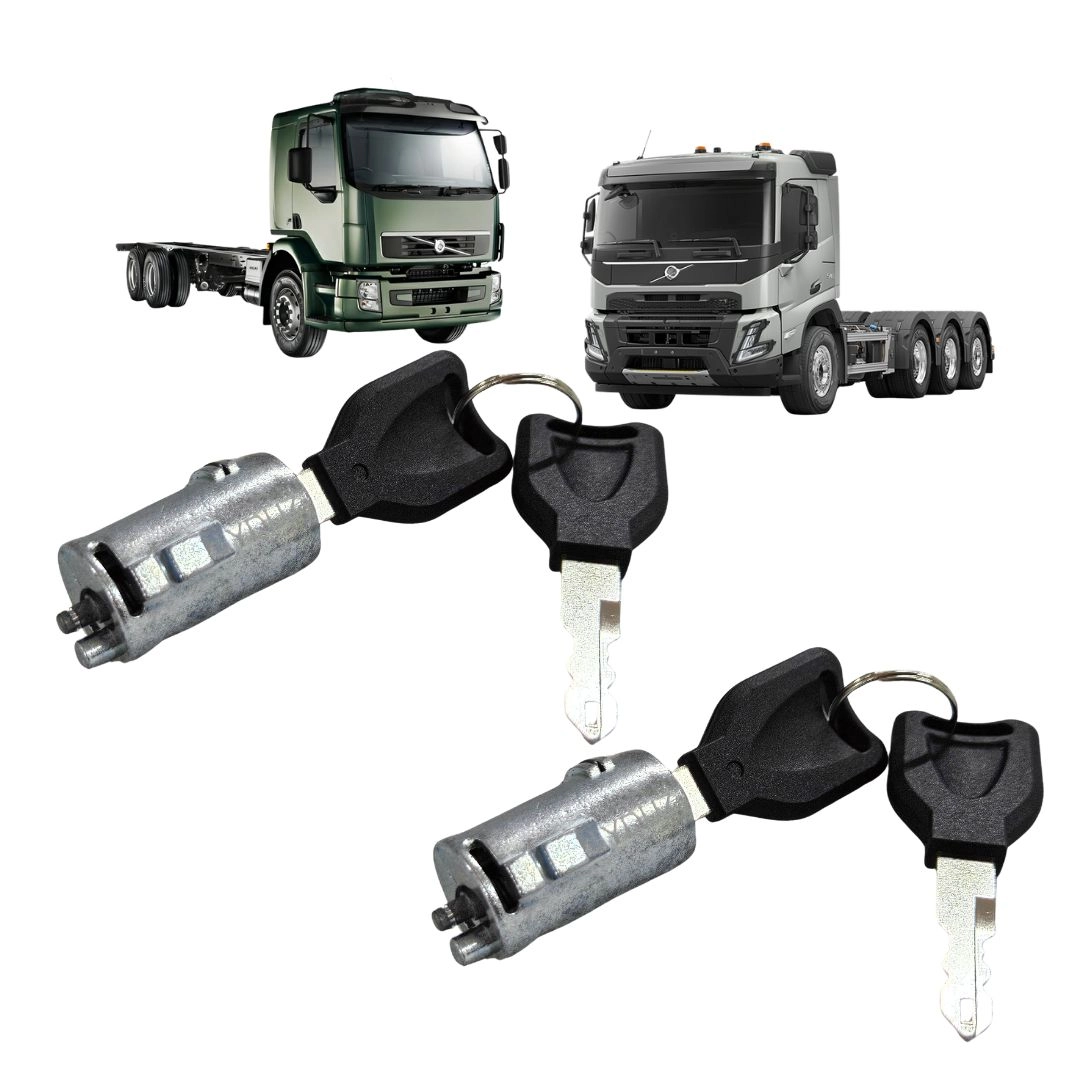 Par Miolo Maçaneta Externa Porta Para Volvo VM VMX 20502660