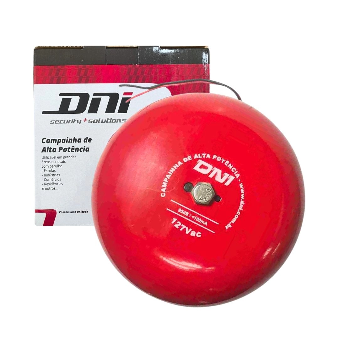 Campainha Sirene Gongo Escola Hospital Empresa Potencia 110V