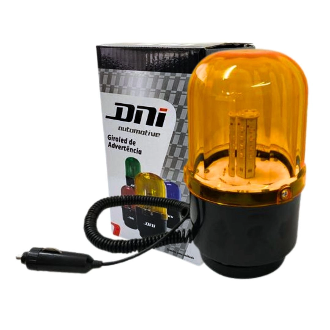 Giroflex Luz Emergência LED Giroled Universal Bivolt Âmbar