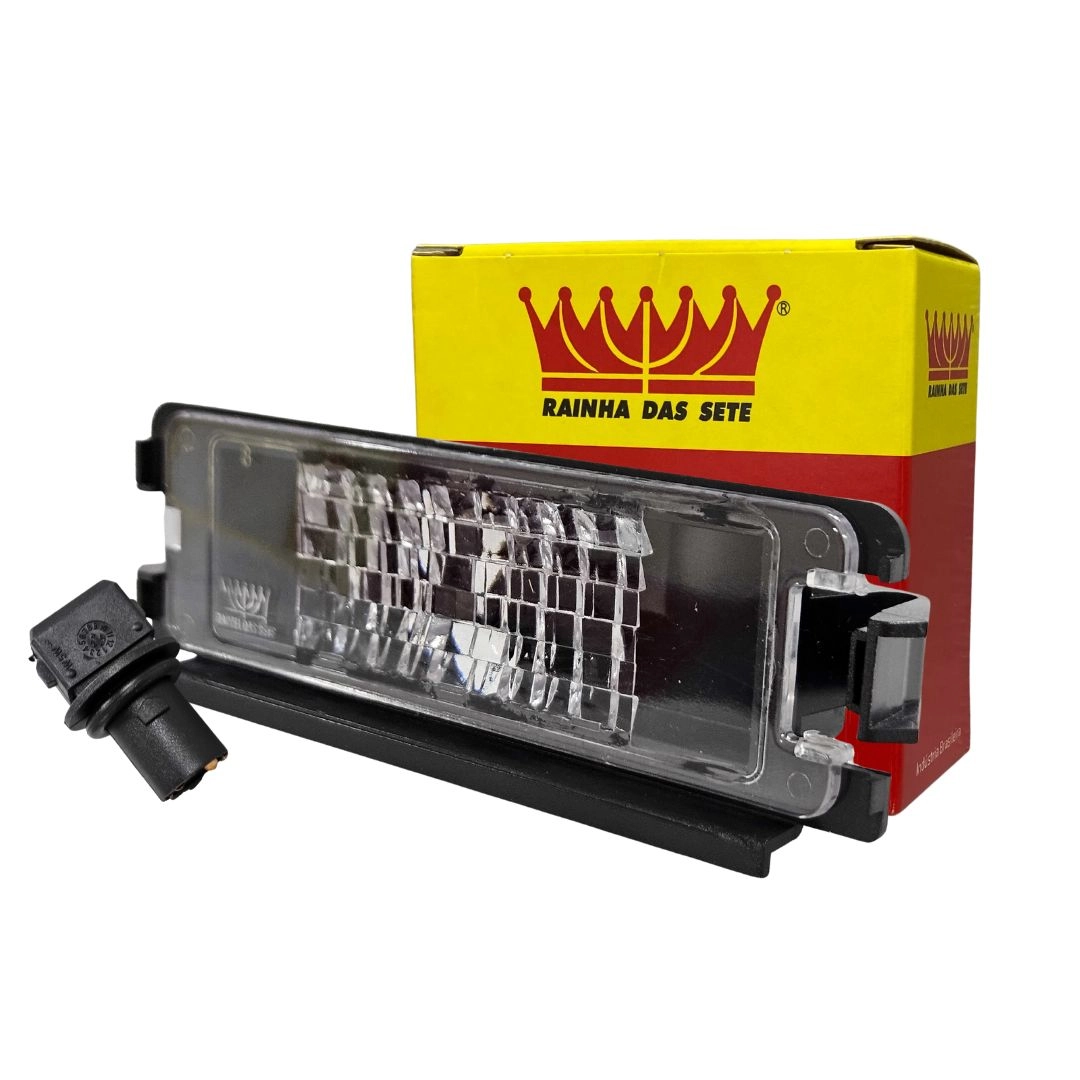 Lanterna de Placa Com Soquete Para Renault Sandero Após 2014 Lanterna de Placa Com Soquete Para Renault Sandero Após 2014