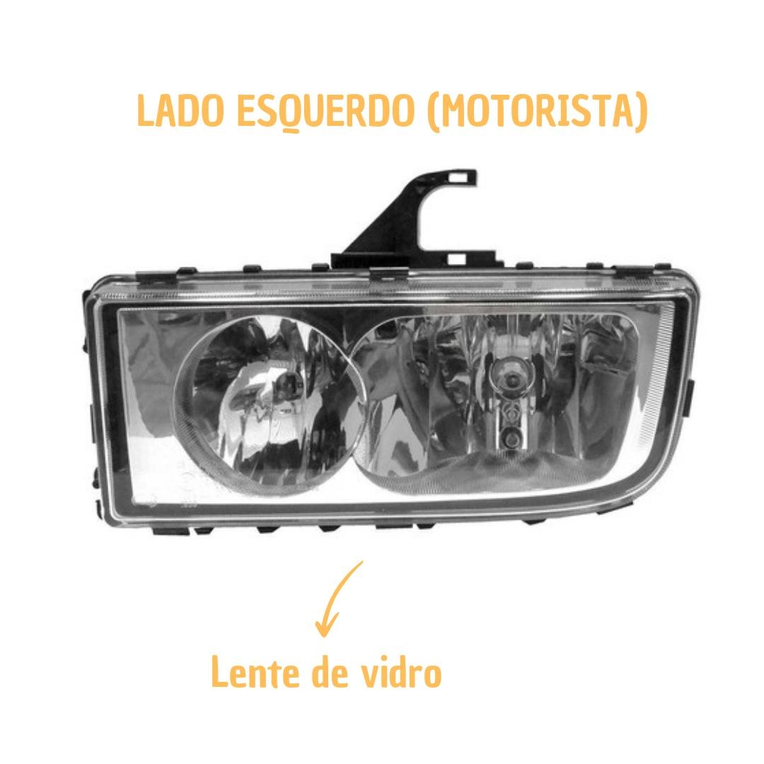 Par Farol Principal Caminhao Mercedes Benz Axor Após 2005