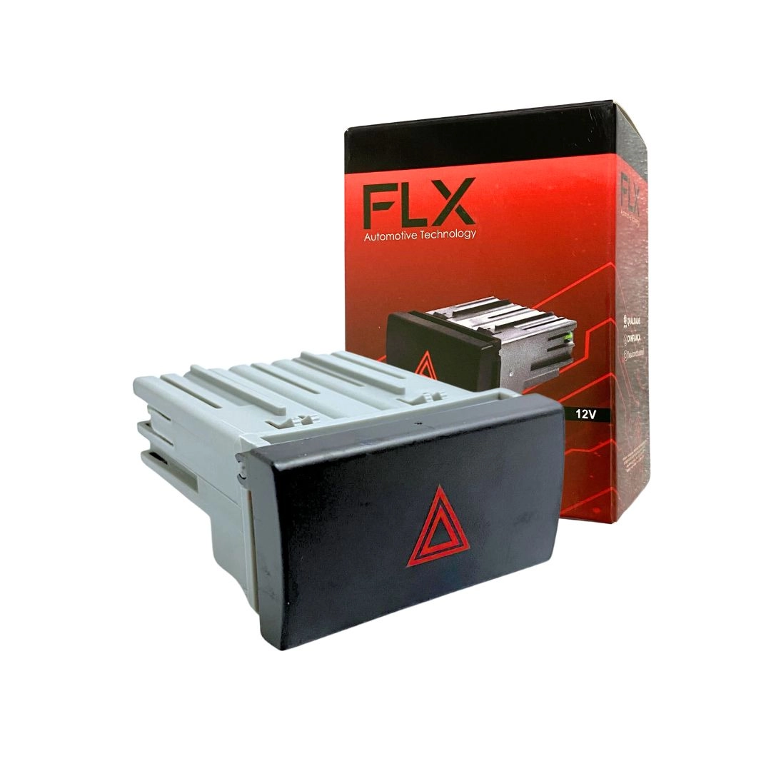 Botão Interruptor Pisca Alerta Para Ford Cargo 12V 00350