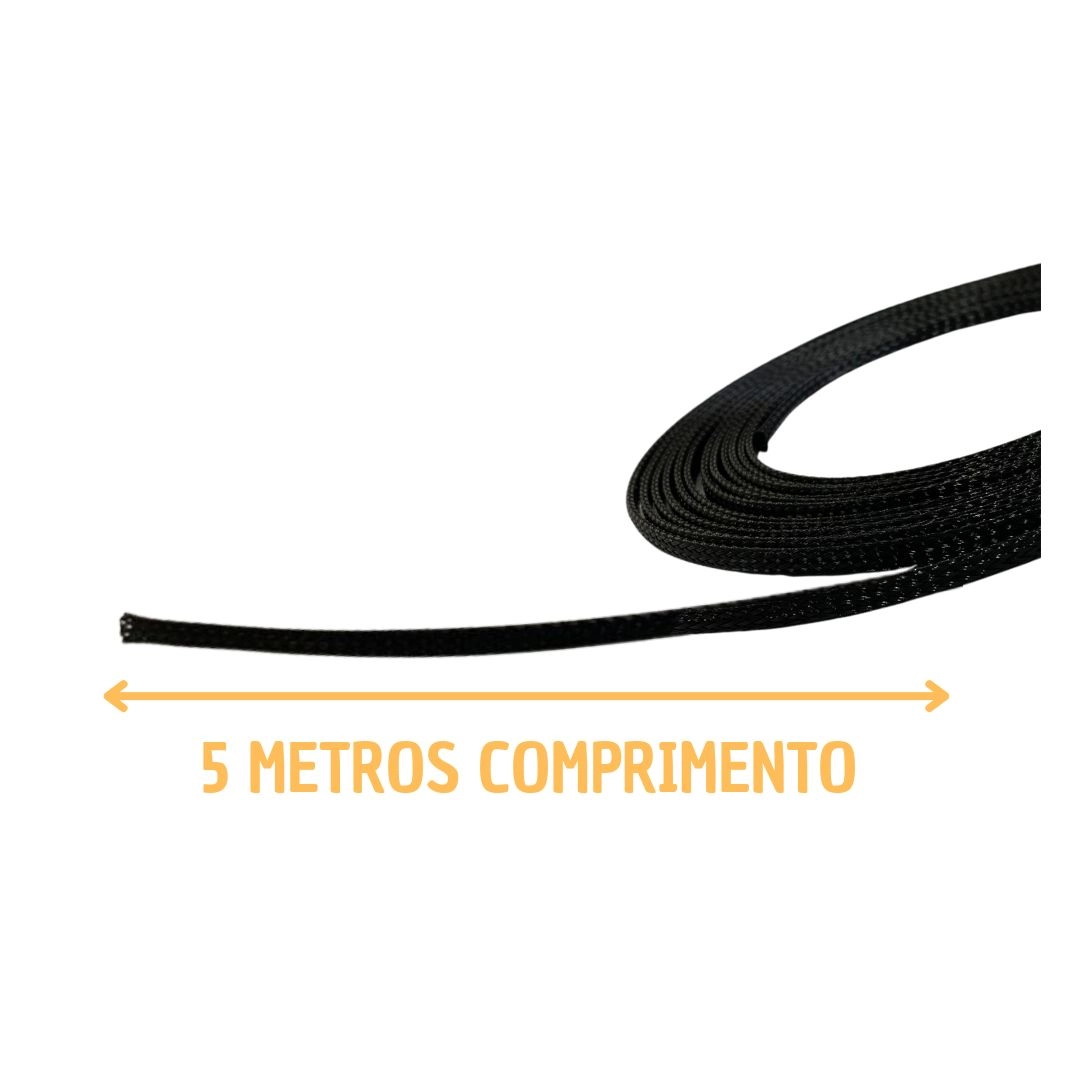 Malha Nautica Expansiva 6mm 5 Metros Anti Chama DNI 5052 Malha Nautica Expansiva 6mm 5 Metros Anti Chama DNI 5052