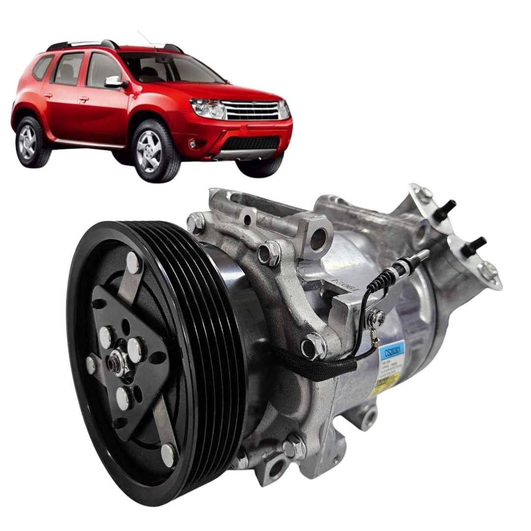 Compressor Ar Condicionado Para Duster 1.6 2011 a 2015 6PK