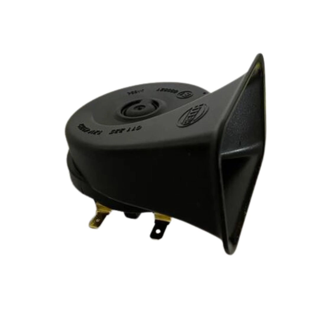 Par de Buzina Caracol Hella 12V Universal Grave e Agudo 110dB Buzina Dupla Potente