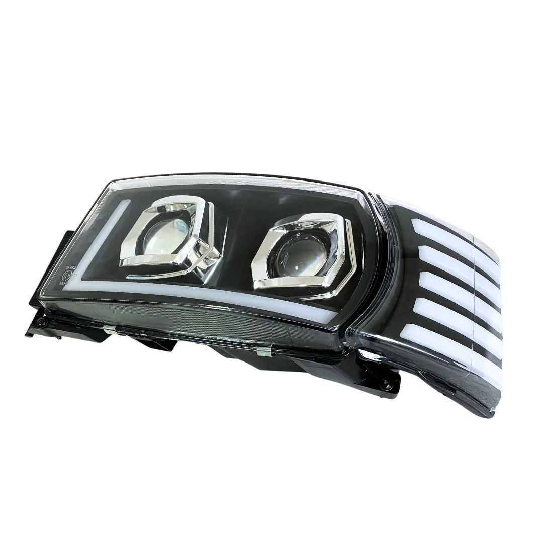 Farol e Lanterna Pisca Seta Para Scania S5 P G R Full LED LE