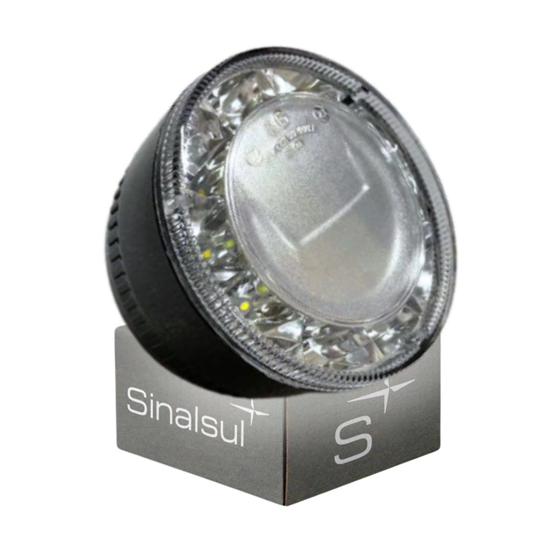 Farol Auxiliar Milha DRL LED 24v Para Mercedes Benz Accelo Após 2023 Sinal Sul A9798200356