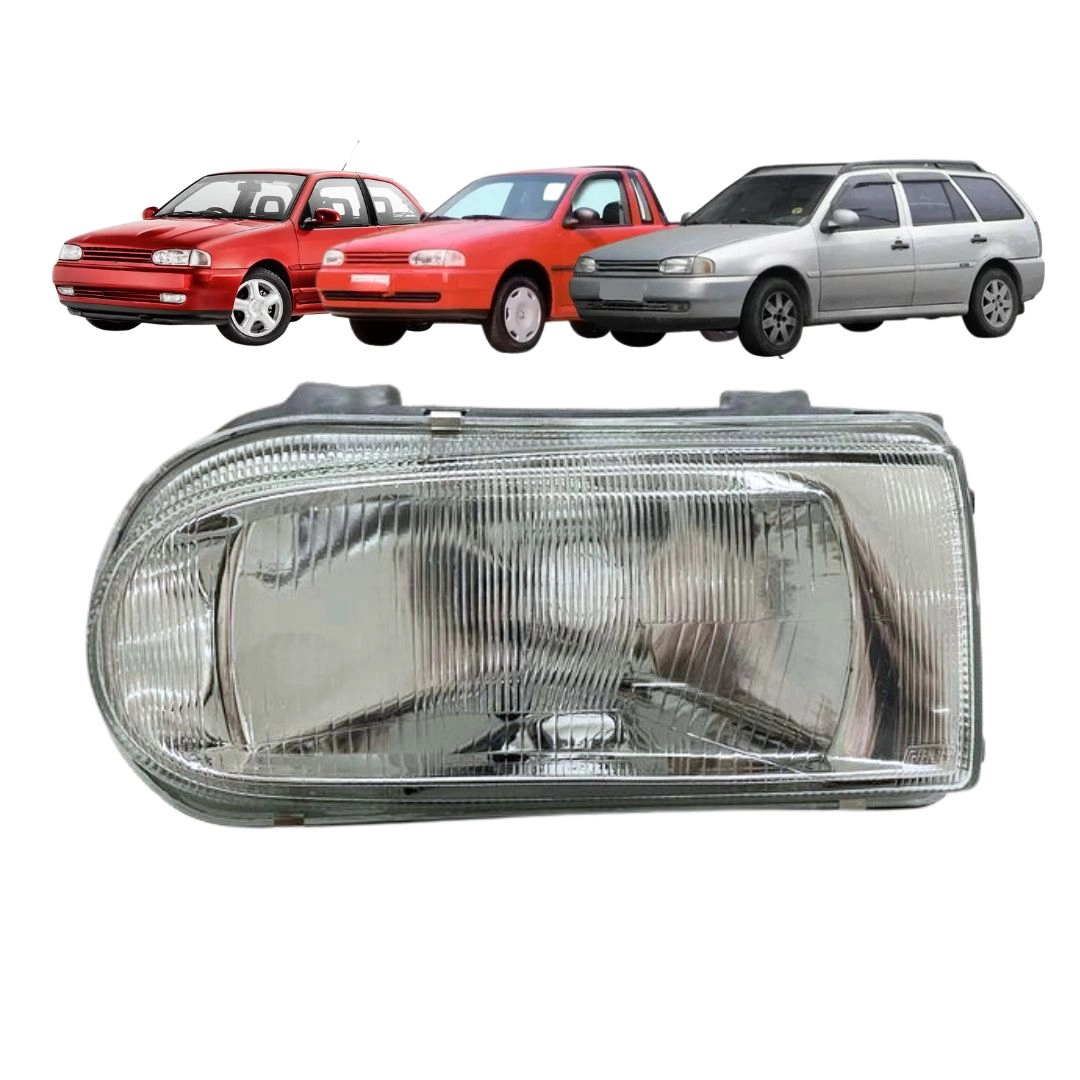 Farol Para Gol Saveiro Parati G2 Bola 1995 a 1999 Vidro LD Farol Para Gol Saveiro Parati G2 Bola 1995 a 1999 Vidro LD