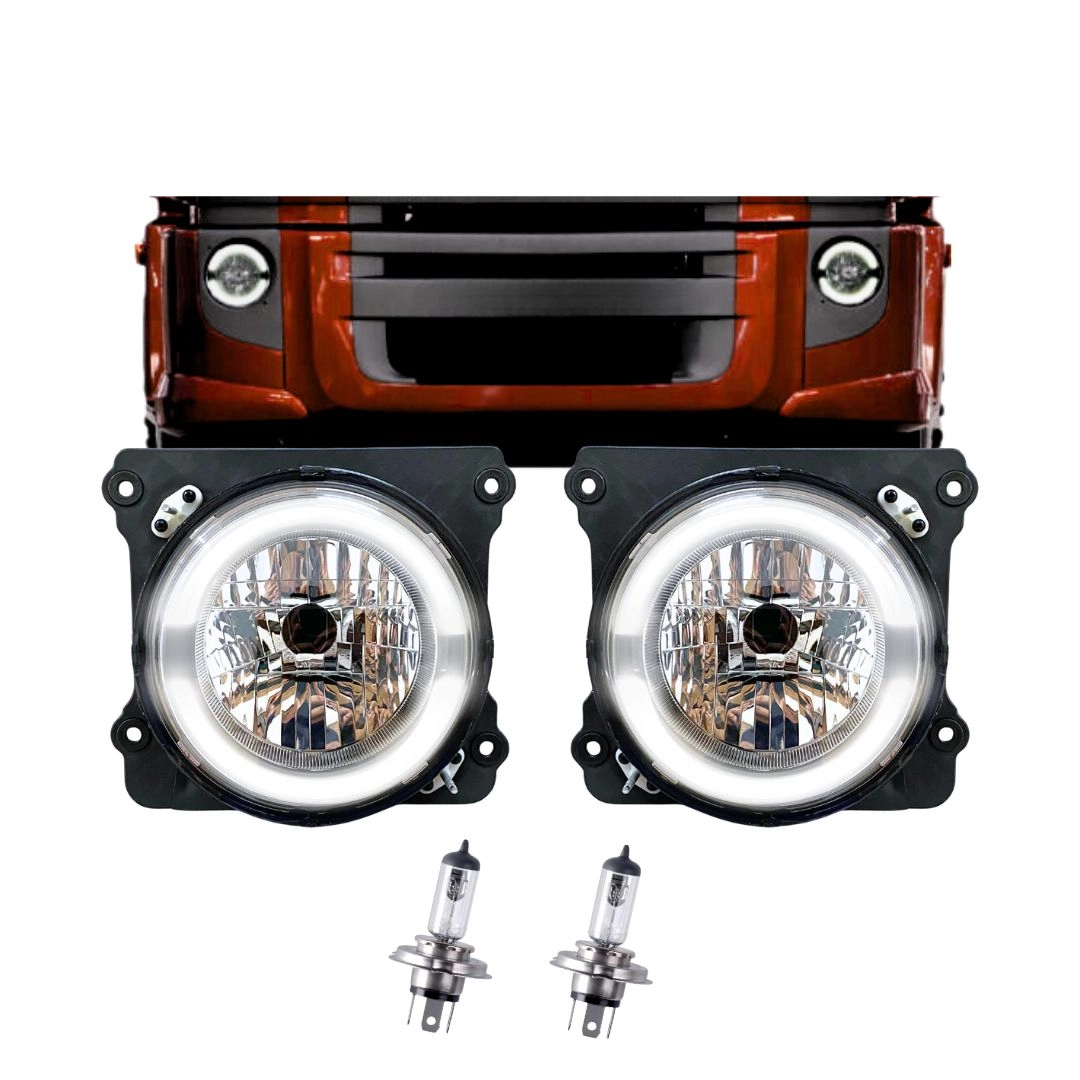 Kit Farol DRL Led Para VW Novo Constellation Lâmpadas Kit Farol DRL Led Para VW Novo Constellation Lâmpadas