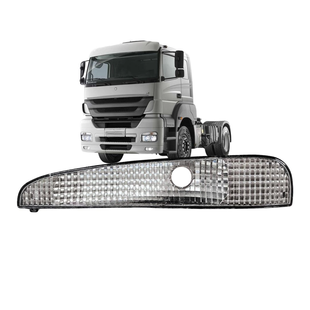 Lanterna Pisca Seta Dianteiro 24v Para Mercedes Axor 2006 a 2022 Lado Esquerdo Autolux 9408200321
