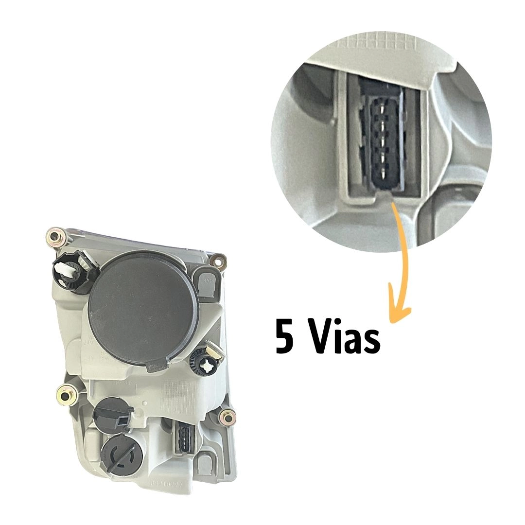 Farol Dianteiro Principal 24v Para Volvo Vm 220 Vm 260 Vm 330 2005 a 2013 Lado Esquerdo EDN 20818763 Farol Dianteiro Principal 24v Para Volvo Vm 220 Vm 260 Vm 330 2005 a 2013 Lado Esquerdo EDN 20818763