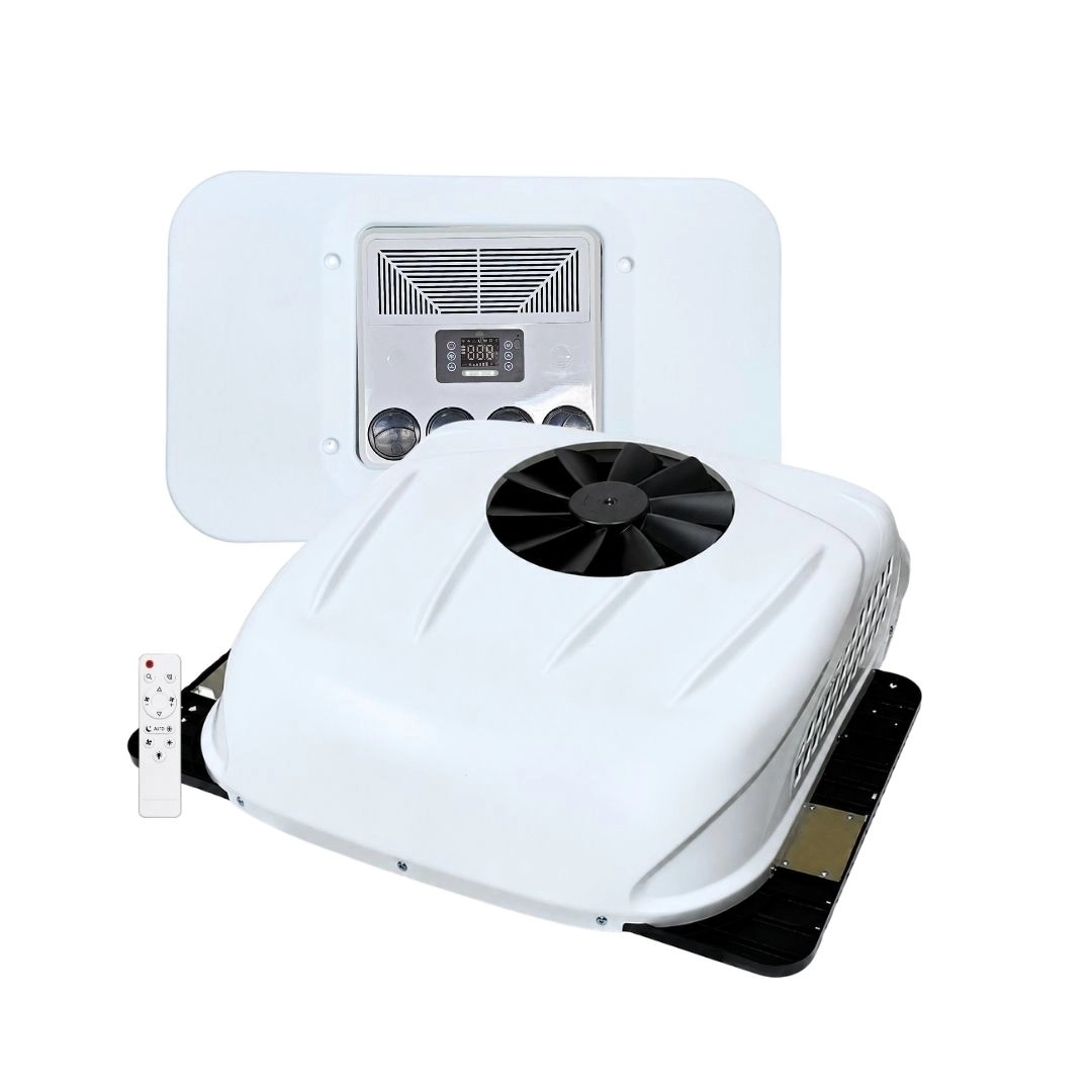 Kit Ar-Condicionado Para Caminhão Motorhome Van Trator Teto Elétrico Portátil Inverter 24v 9000 BTU EDN Kit Ar-Condicionado Para Caminhão Motorhome Van Trator Teto Elétrico Portátil Inverter 24v 9000 BTU EDN