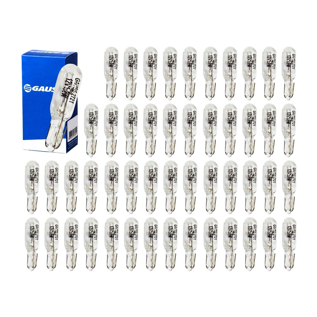 Kit 50 Lâmpadas Para Painel Carro Esmagada Pinguinho T5 12v Kit 50 Lâmpadas Para Painel Carro Esmagada Pinguinho T5 12v