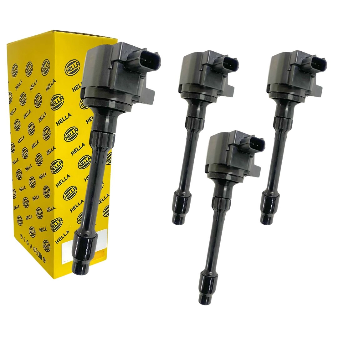 Kit 4 Bobina Ignição Para Civic Touring SI Coupe CR-V Hella Kit 4 Bobina Ignição Para Civic Touring SI Coupe CR-V Hella