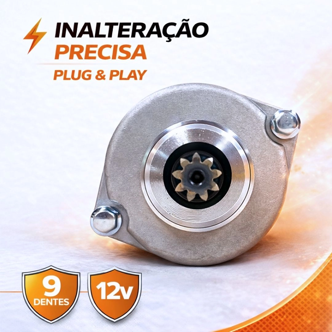 Motor de Partida 9 Dentes 12v Para Cb Twister 250 2016 a 2022 Crf 250 2019 a 2024 90205930 Magnetron Motor de Partida 9 Dentes 12v Para Cb Twister 250 2016 a 2022 Crf 250 2019 a 2024 90205930 Magnetron