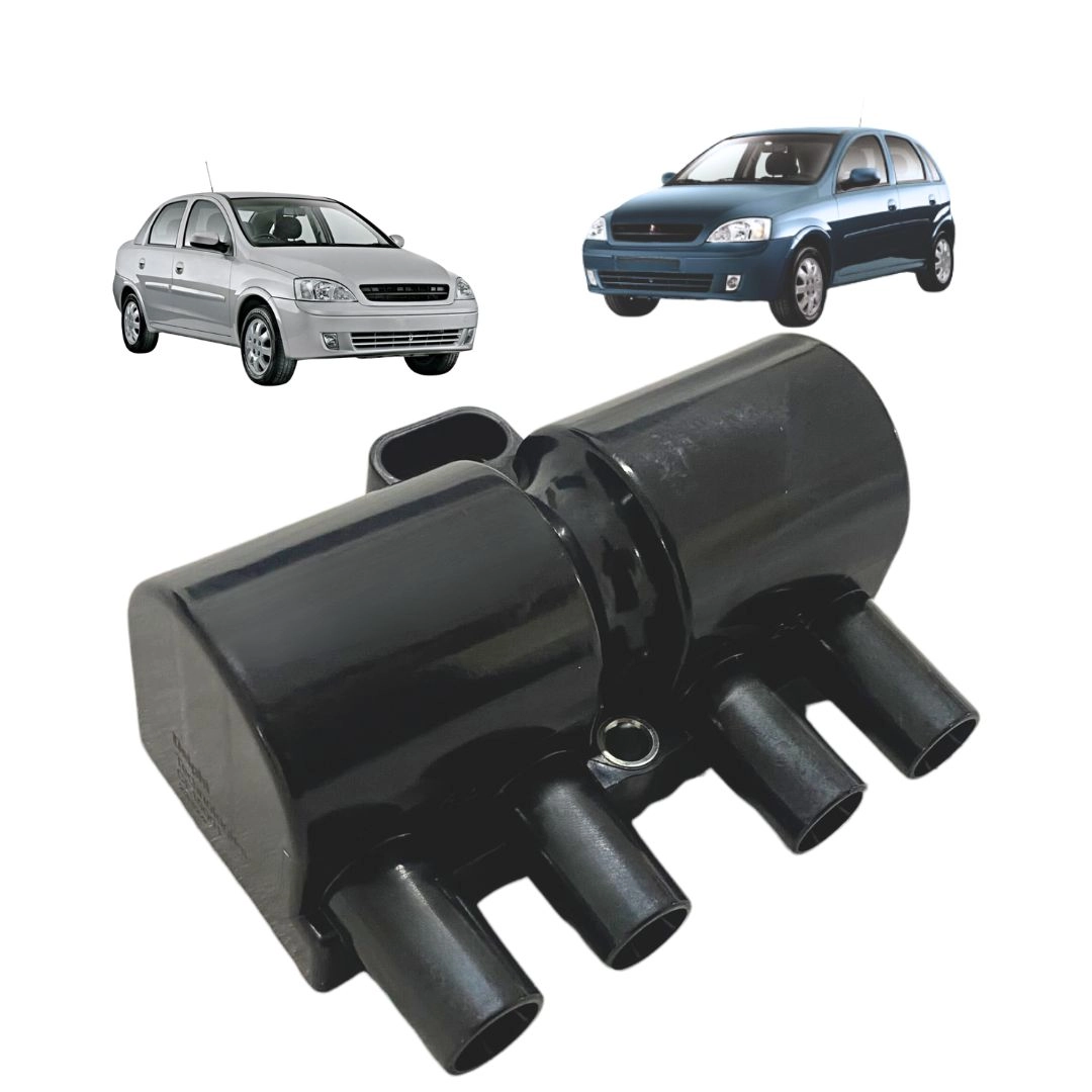 Bobina Ignição Para Corsa 1.0 1.4 1.8 2002 a 2012 3 Pinos Bobina Ignição Para Corsa 1.0 1.4 1.8 2002 a 2012 3 Pinos