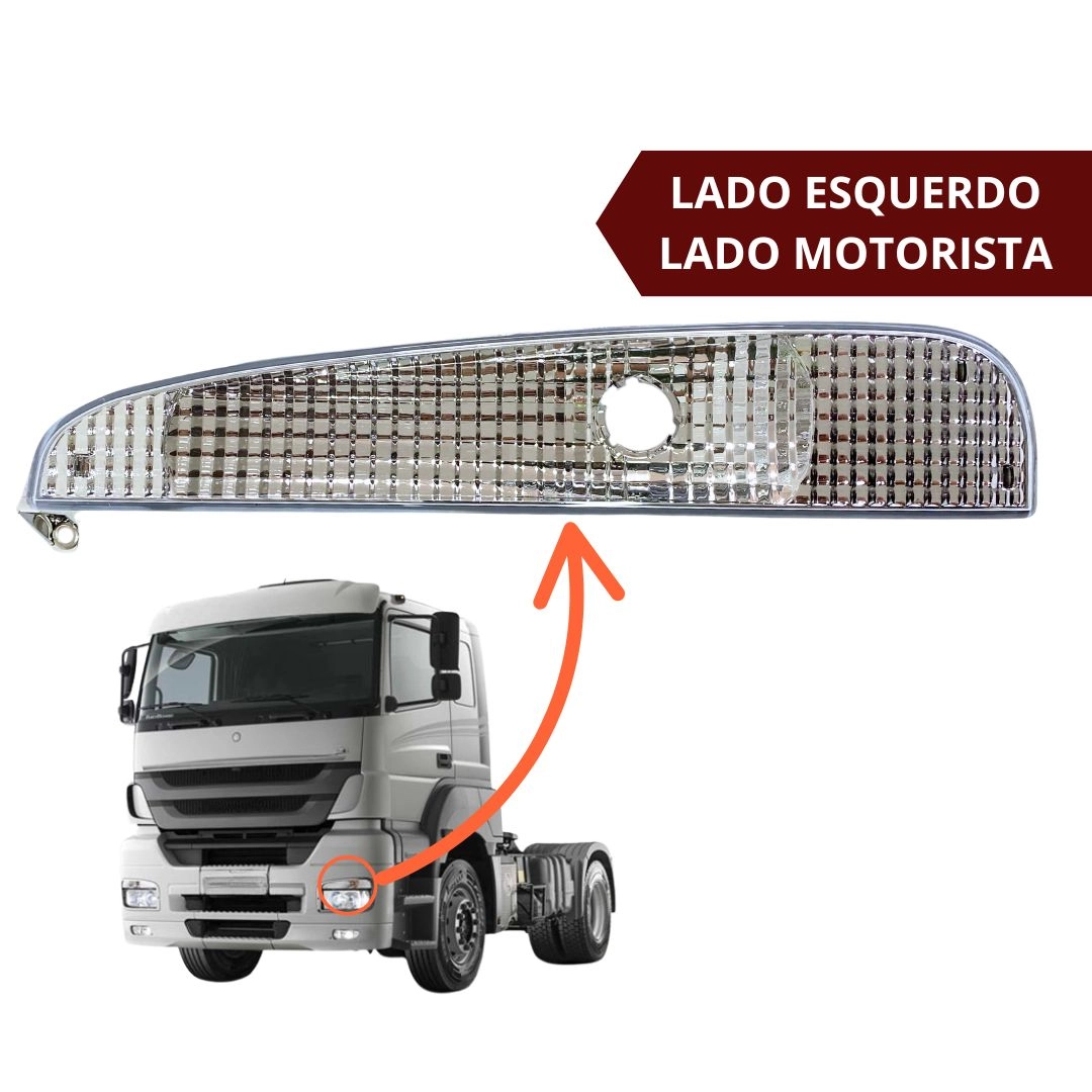 Par Lanterna Pisca Seta Dianteiro Para MB Axor Par Lanterna Pisca Seta Dianteiro Para MB Axor