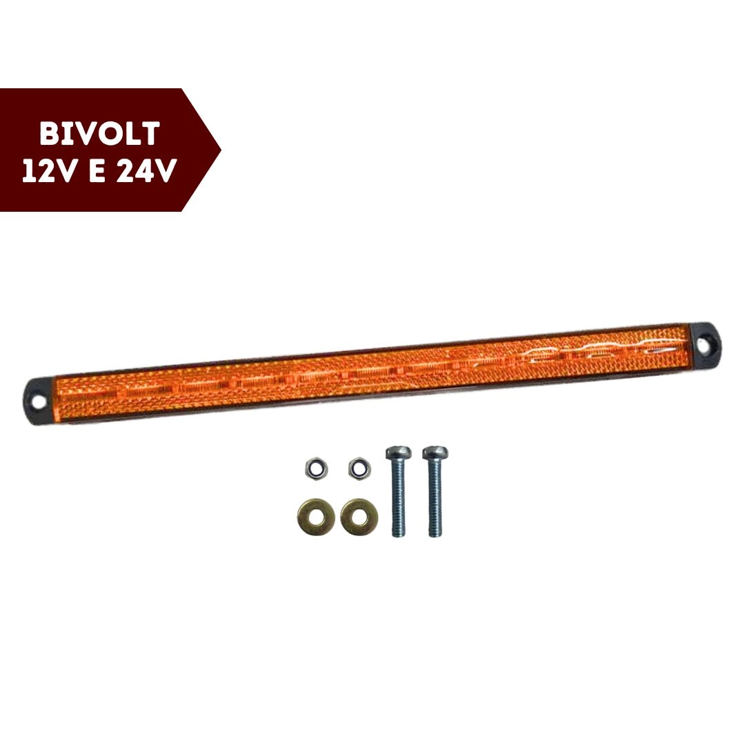 Lanterna Posição Delimitadora LED C/ Refletor e Suporte WIDE Lanterna Posição Delimitadora LED C/ Refletor e Suporte WIDE