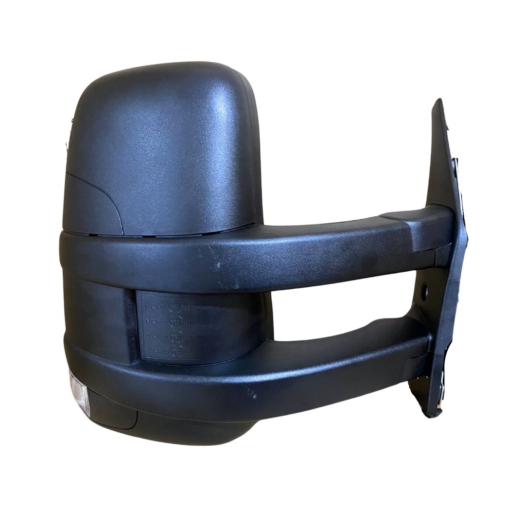 Retrovisor Completo Elétrico Lado Direito Braço Longo Com Pisca Seta Integrado 24V Iveco Daily 3.0 16V Euro 3 Euro 5 35S