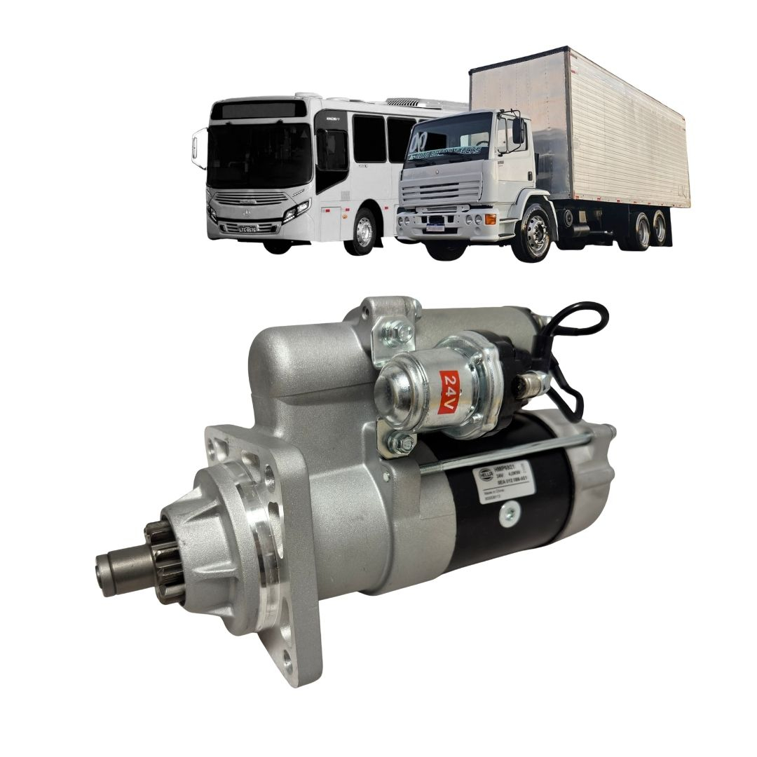 Motor de Partida Arranque 24V 11 Dentes 4.0kW Para Mercedes-Benz Caminhão 1720A Ônibus OF1721 OH1420 OH1621L OH1623 Hella Motor de Partida Arranque 24V 11 Dentes 4.0kW Para Mercedes-Benz Caminhão 1720A Ônibus OF1721 OH1420 OH1621L OH1623 Hella