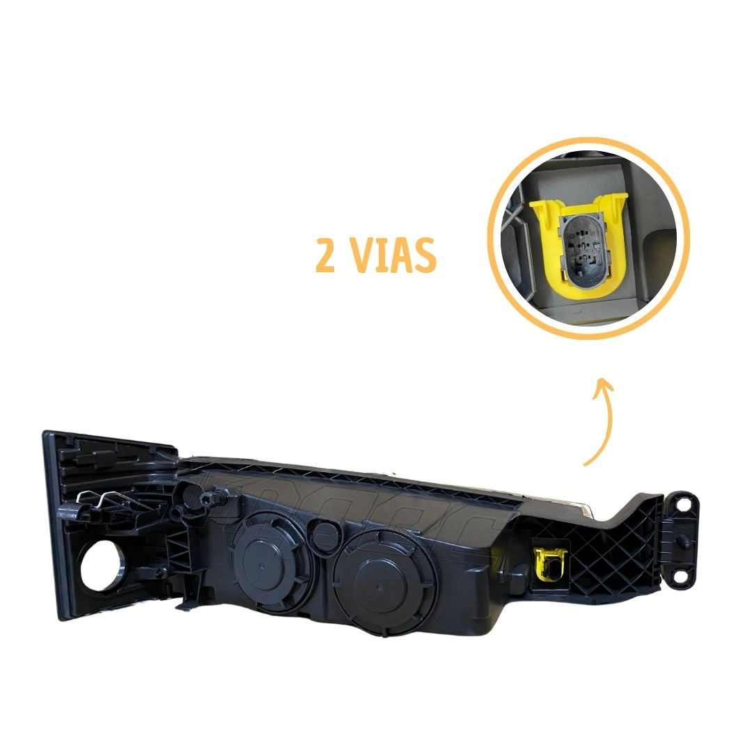 Farol Auxiliar Foco Simples ParaVolvo FH16 LE Farol Auxiliar Foco Simples ParaVolvo FH16 LE