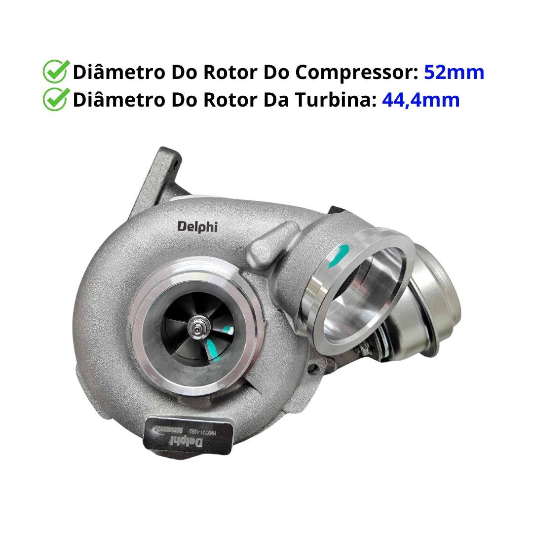 Turbina Turbo Compressor Para Sprinter 311 313 311 2.2 2002 a 2013 Delphi