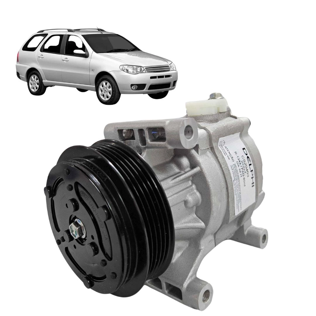 Compressor Ar Condicionado Para Palio Weekend 1.4 06 a 08