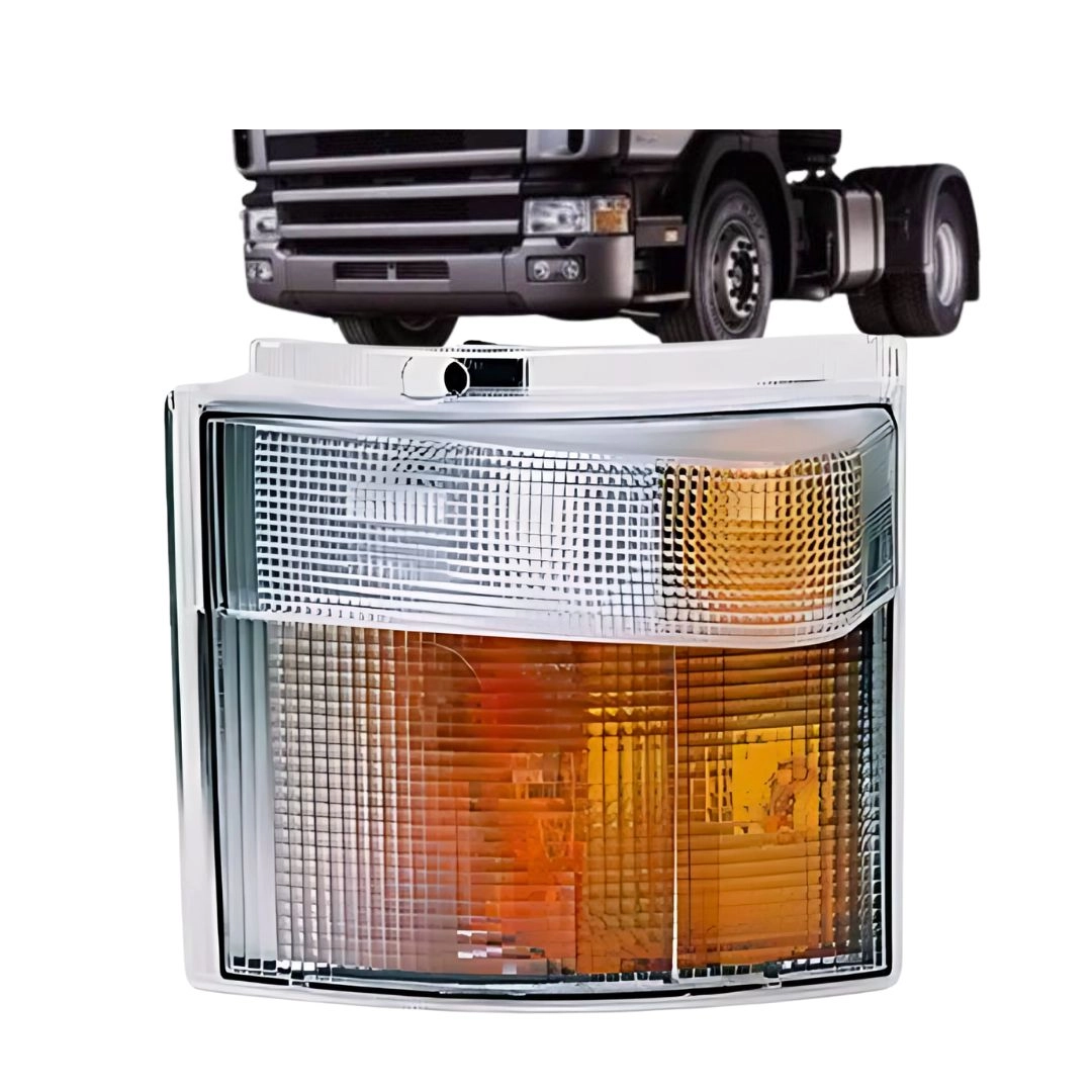Lanterna Pisca Seta Lado Esquerdo 24v Para Scania Série 4 PGRT 1998 a 2007 Scania Série 5 PGR 2008 a 2010